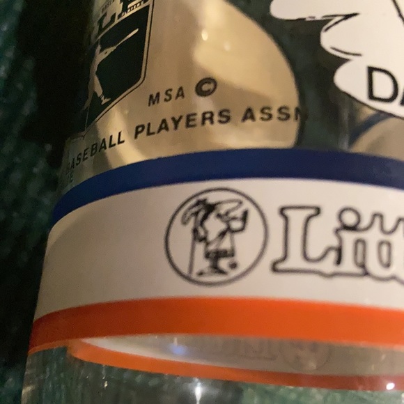 🍕⚾️ 1984 Detroit Tigers Little Caesar’s Set of 4 Glasses Tim Robinson ⚾️🍺 - Picture 6 of 8